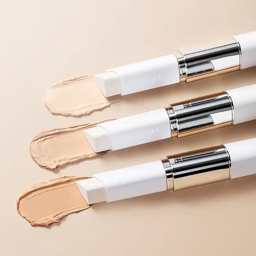 🌟Cream Stick V White Korean Color-Changing Foundation Stick with Volufiline+ Free Brush