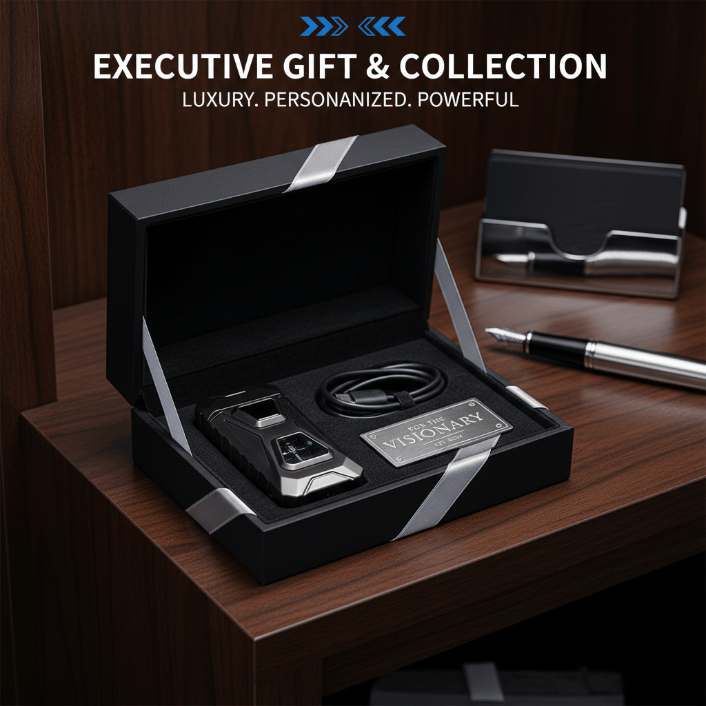 Voice-Activated Dual Flame Lighter – Windproof & Rechargeable