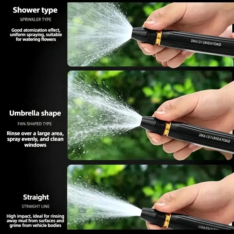Home-use high-pressure car wash gun